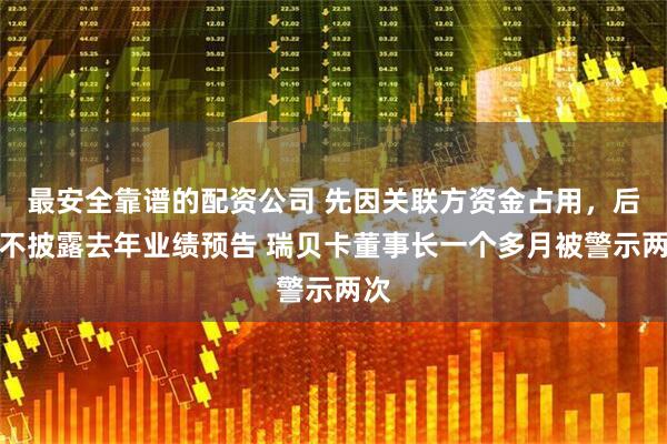 最安全靠谱的配资公司 先因关联方资金占用，后因不披露去年业绩预告 瑞贝卡董事长一个多月被警示两次